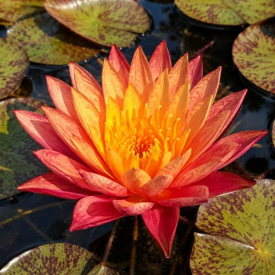 Nymphaea Ring Of Fire