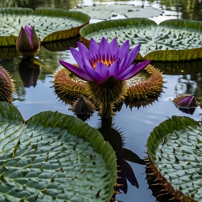 Nymphaea Eurial ferox