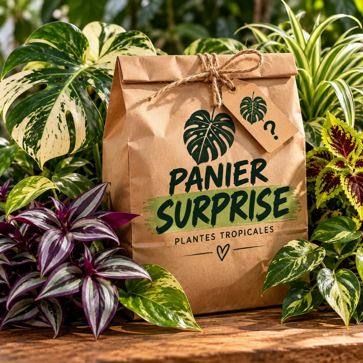 Panier Surprise – Plantes Tropicales & Aquatiques